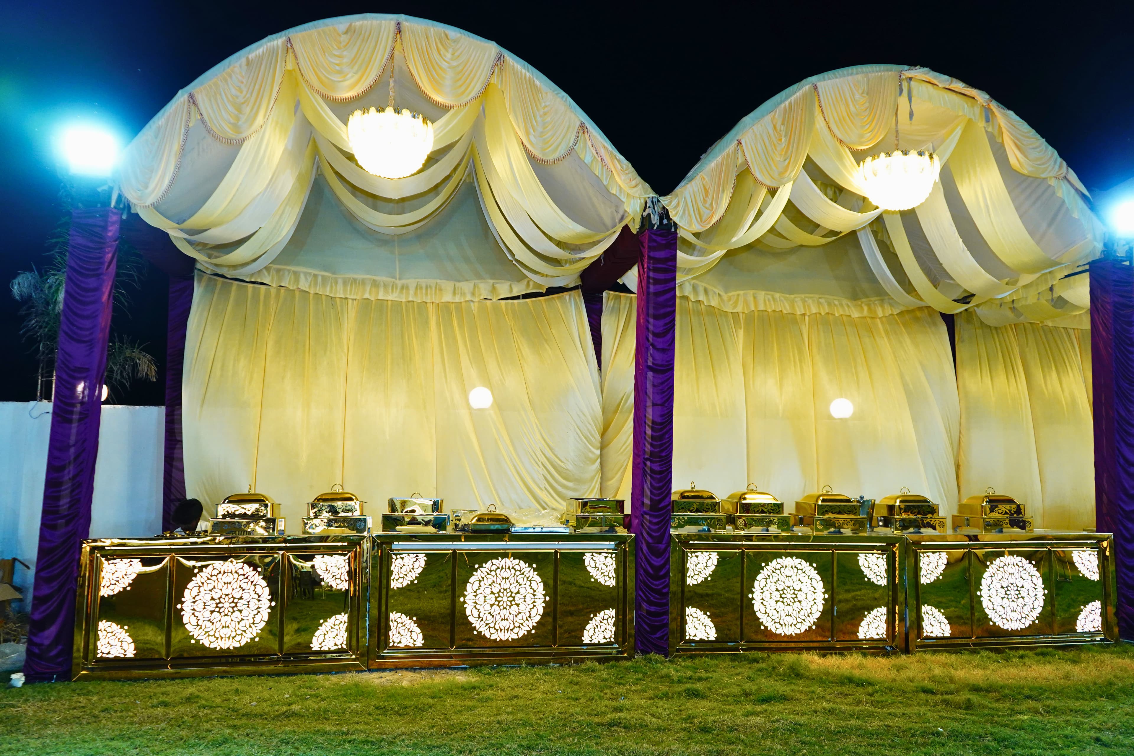 Mandap with Flowers